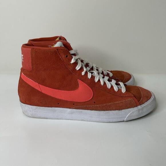 Nike Blazer Mid '77 Vintage Suede Mix Mantra Orange Men's 12 Shoes CZ4609-800 - Picture 3 of 10
